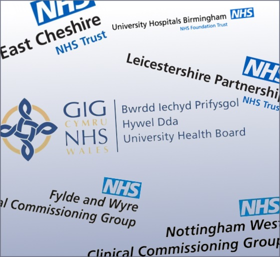 Local NHS logos